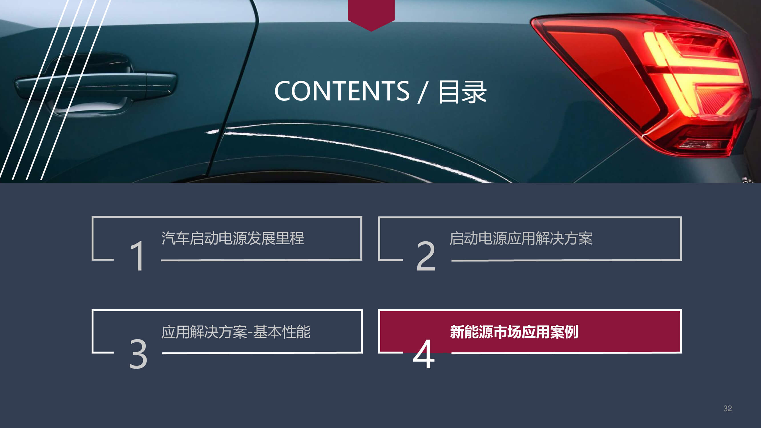 新能源汽車啟動(dòng)電源的應(yīng)用方案